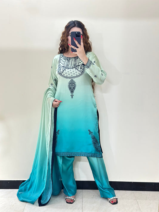 (Digital Print Silk 3pcs (PISTA)