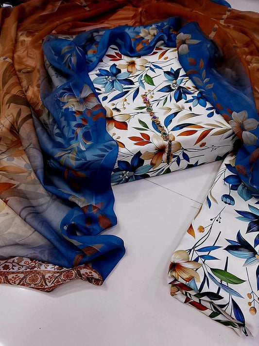 DIGITAL PRINTED SWISS LAWN 3pcs