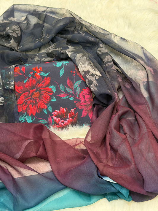 DIGITAL PRINTED SWISS LAWN 3pcs (I.N)