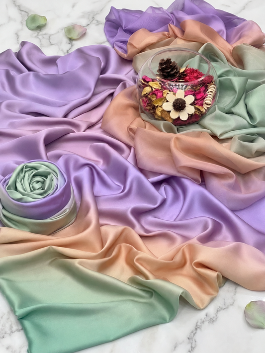 Digital Print Silk 3pcs (RAINBOW)