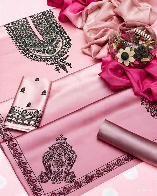 Digital Printed Silk 3 pcs (SF-11)
