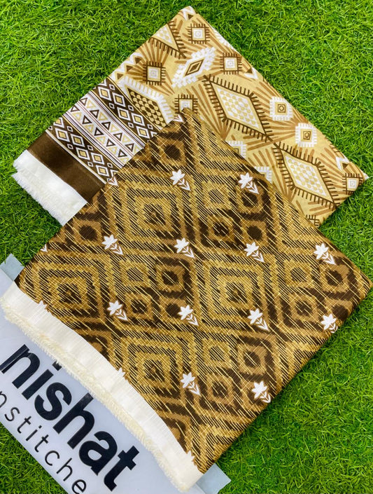 DIGITAL PRINTED BANA DORA NISHAT LAWN 2PCS