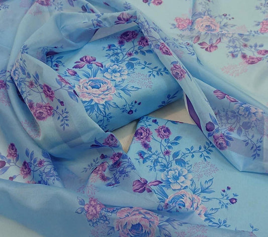 DIGITAL PRINTED SWISS LAWN