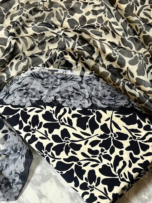 DIGITAL PRINTED SWISS LAWN 3PCS(B.S)