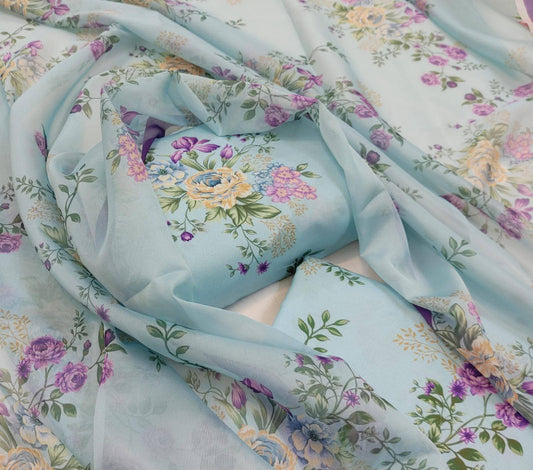 DIGITAL PRINTED SWISS LAWN 3pcs