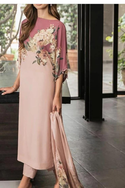 Digital Print Silk 3pcs