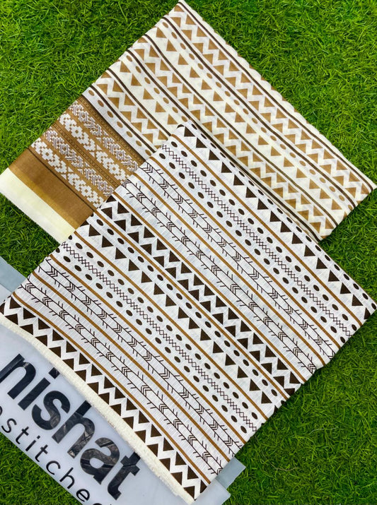 DIGITAL PRINTED BANA DORA NISHAT LAWN 2PCS