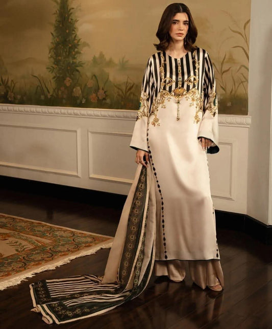 Digital Print Silk 3pc