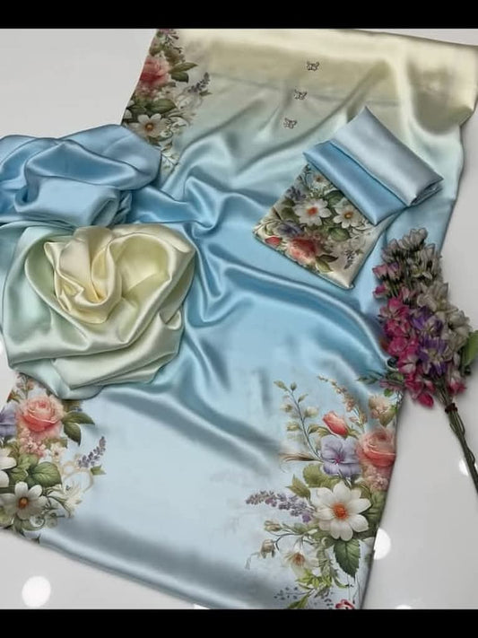 Digital Print Silk 3pcs(FEROZI)