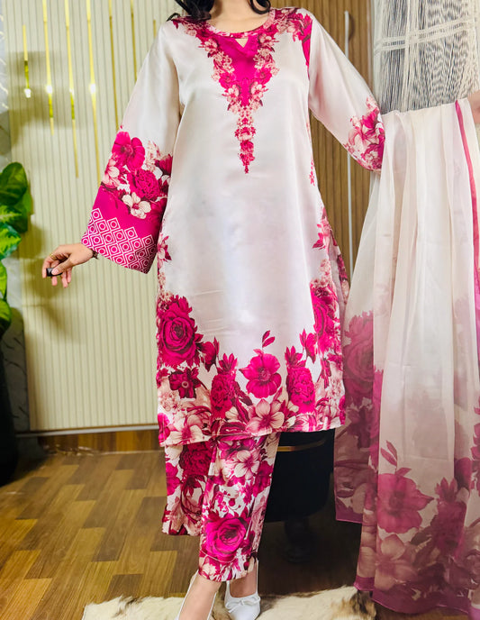 Digital Print Silk 3pcs (ATISHI PHOOL)