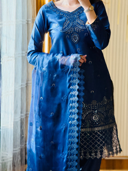 FANCY COTTON COLLECTION (ROYAL BLUE)