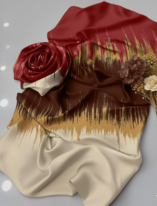 Digital Print Silk 3pcs