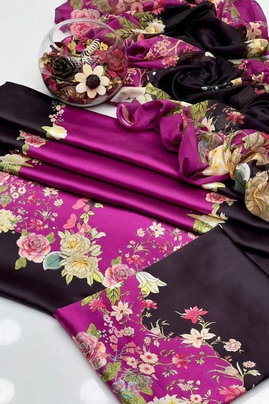 Digital Print Silk 3pcs