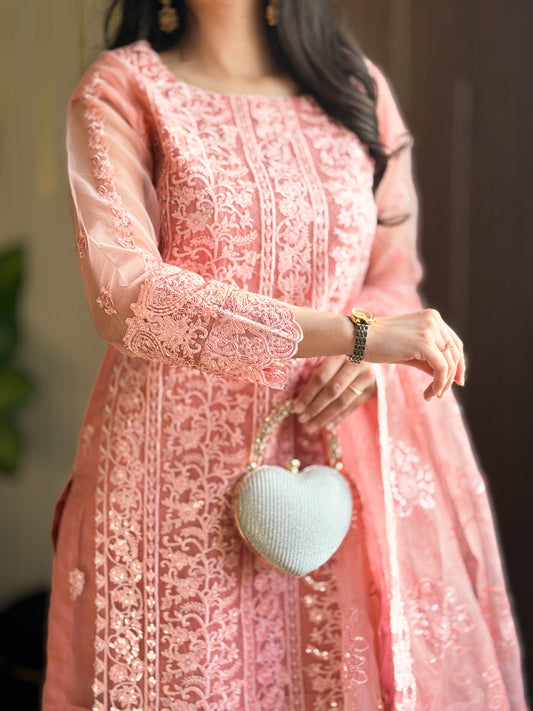 ORGANZA FANCY COLLECTION (SEQUENCE GULAB)