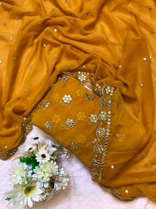 CHIFFON 9MM SEQUENCE WORK 3PCS