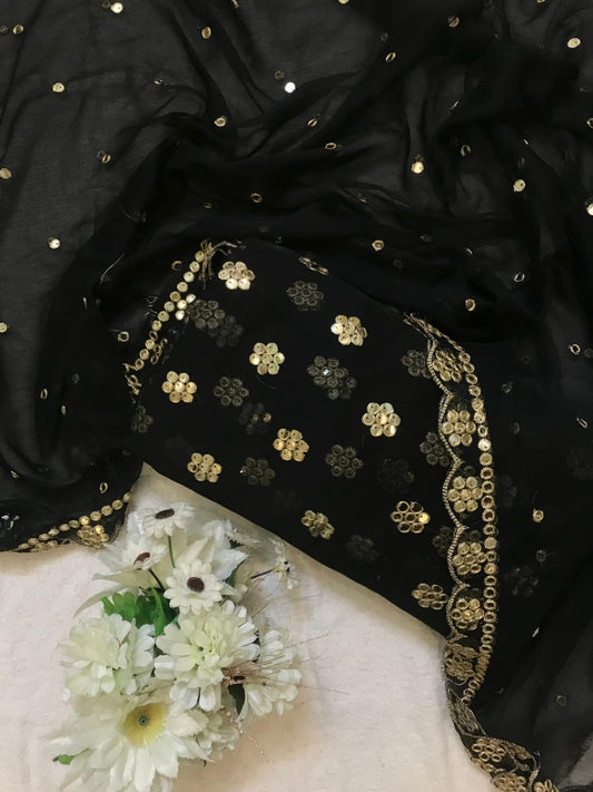 CHIFFON 9MM SEQUENCE WORK 3PCS