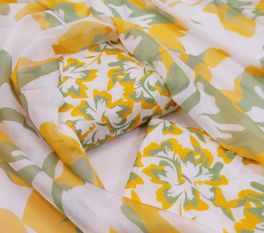DIGITAL PRINTED SWISS LAWN 3pcs